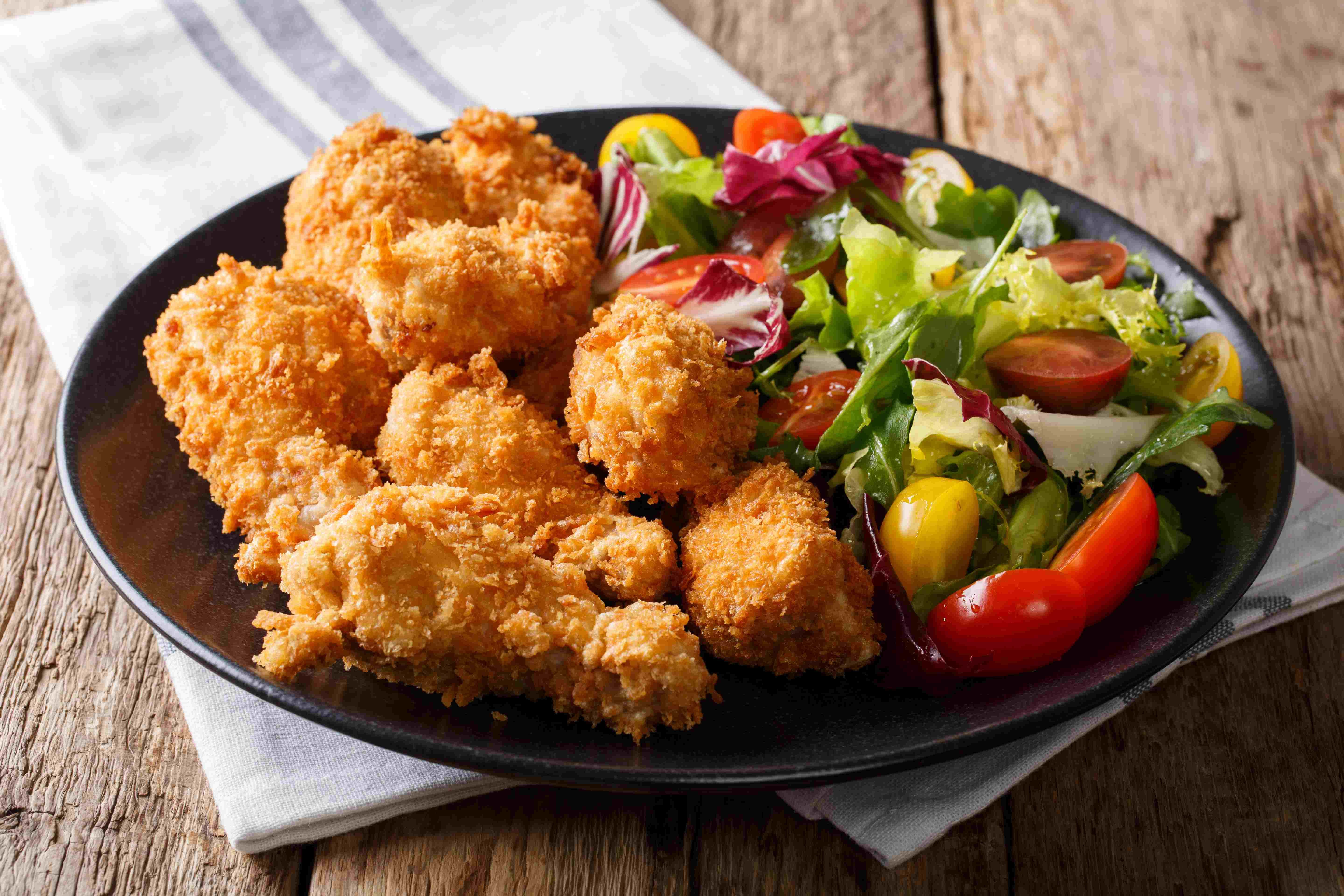 Ensalada de pollo frio