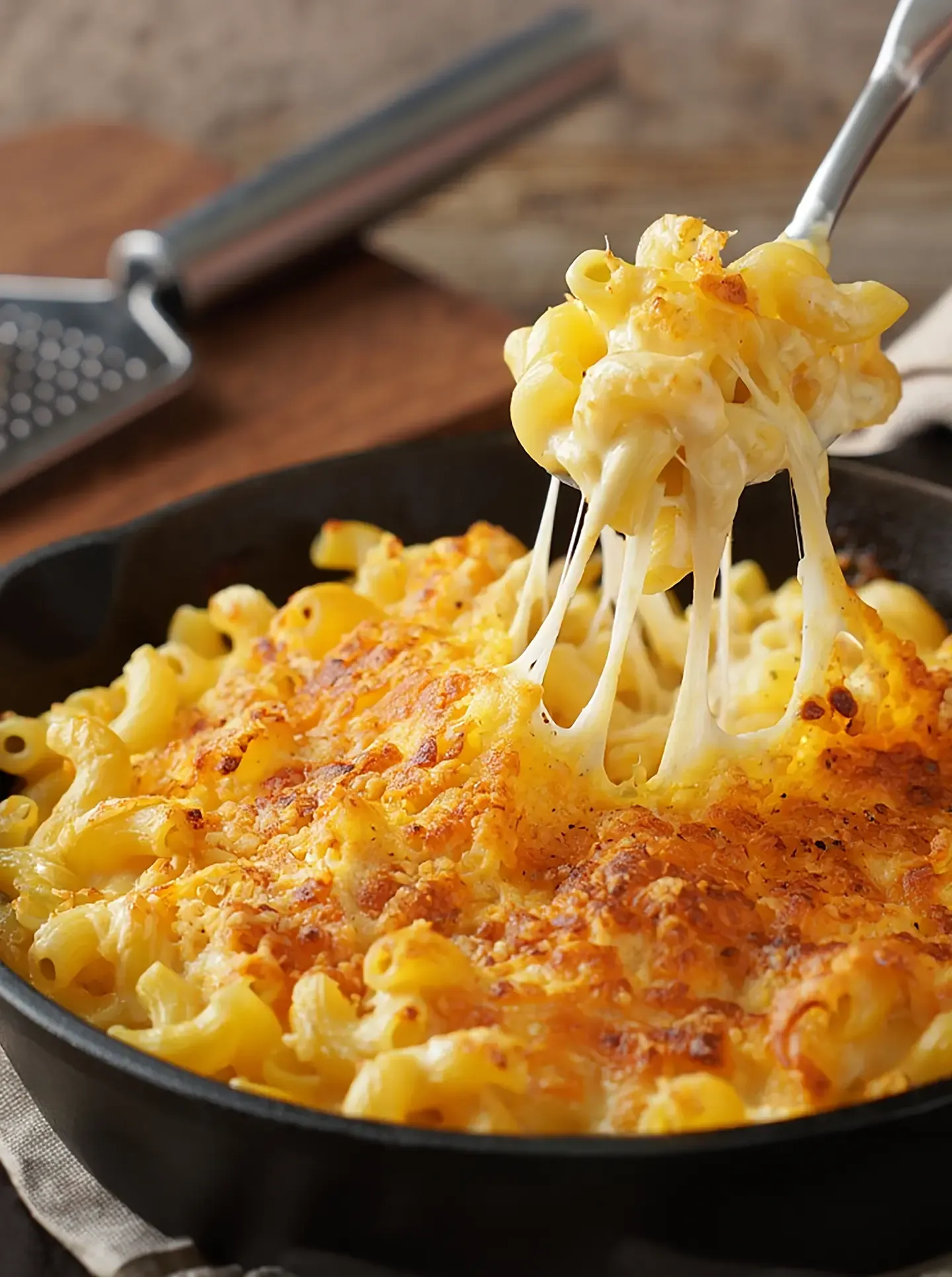 Macarrones con queso 