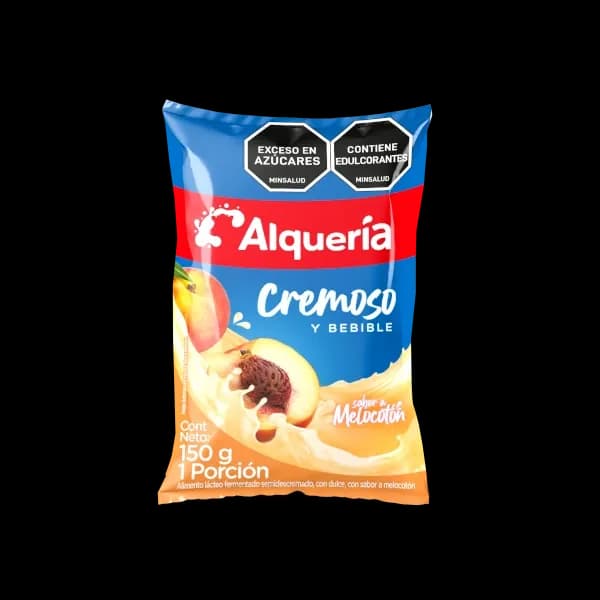 Cremoso y Bebible en Bolsa sabor Melocotón