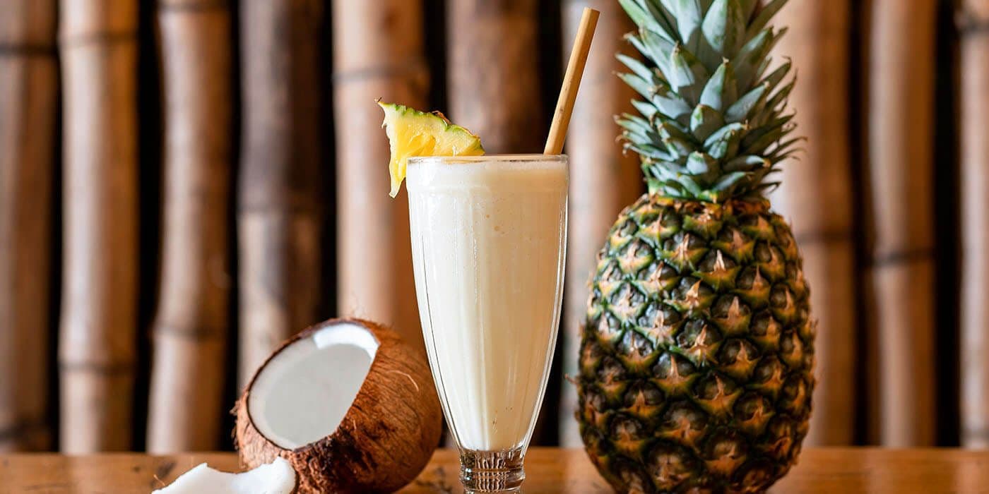 Piñas coladas con panela