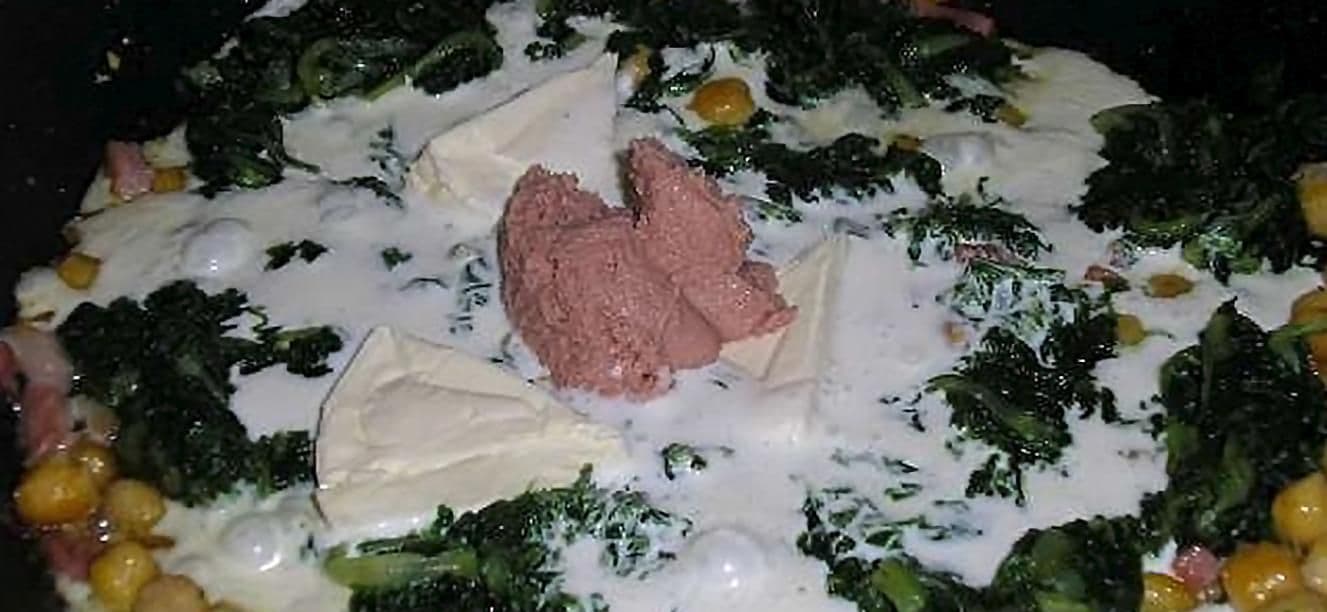 Acelgas criollas a la crema