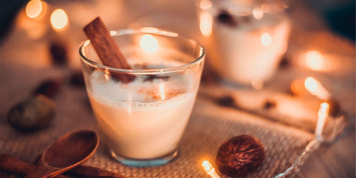 Bebida caliente con arequipe