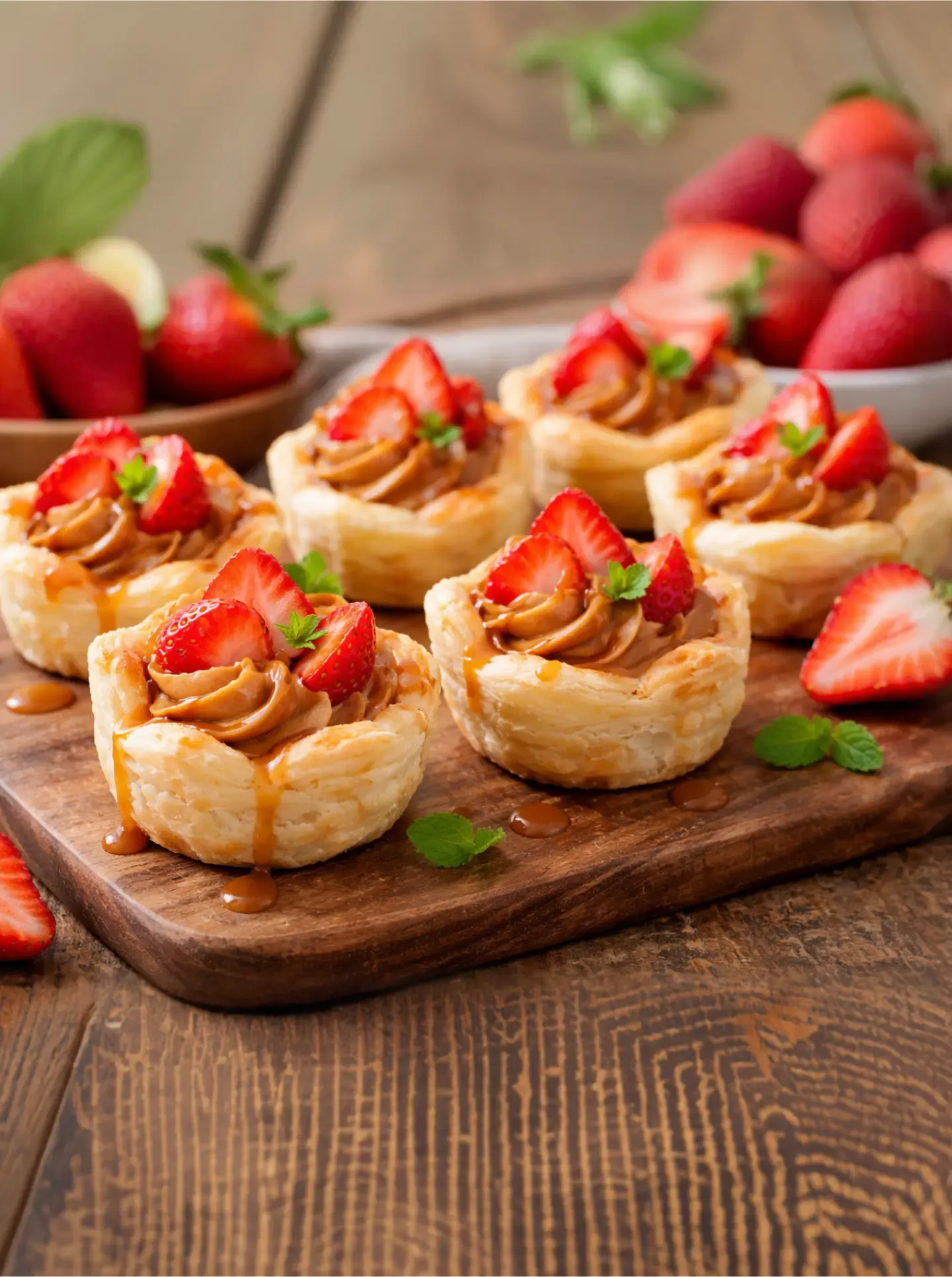 Canasticas de crema de arequipe