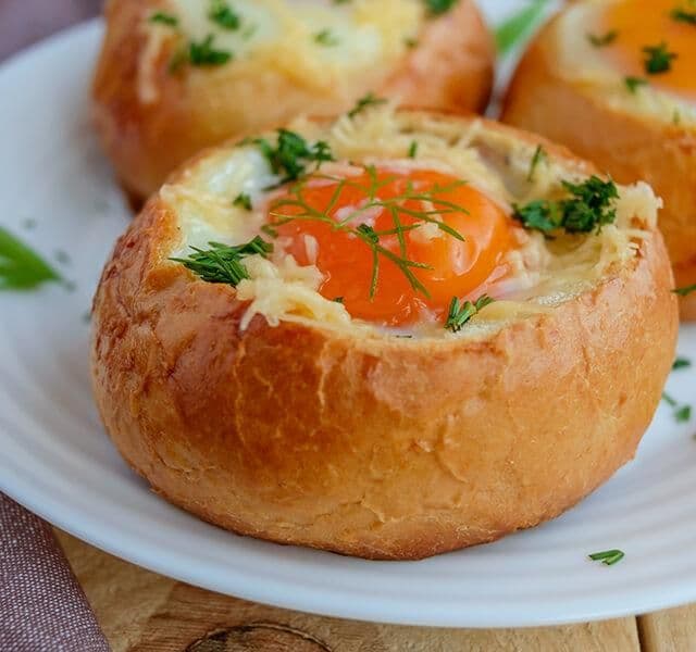 Desayuno baguette alquería