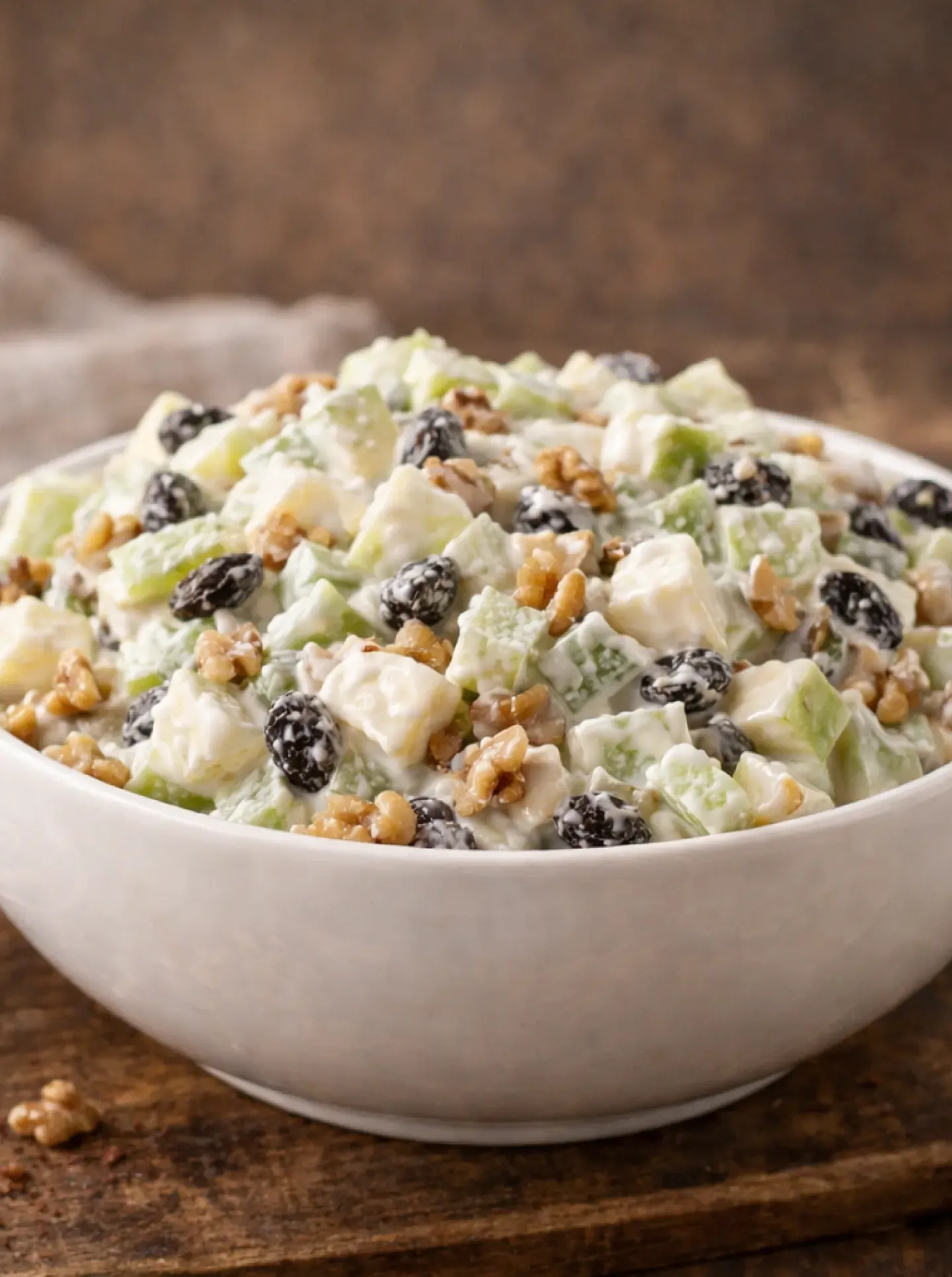 Ensalada de manzana cremosa