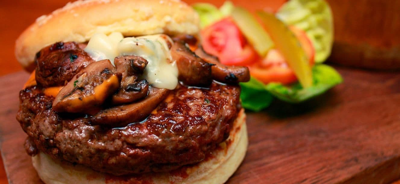 Hamburguesas rellenas