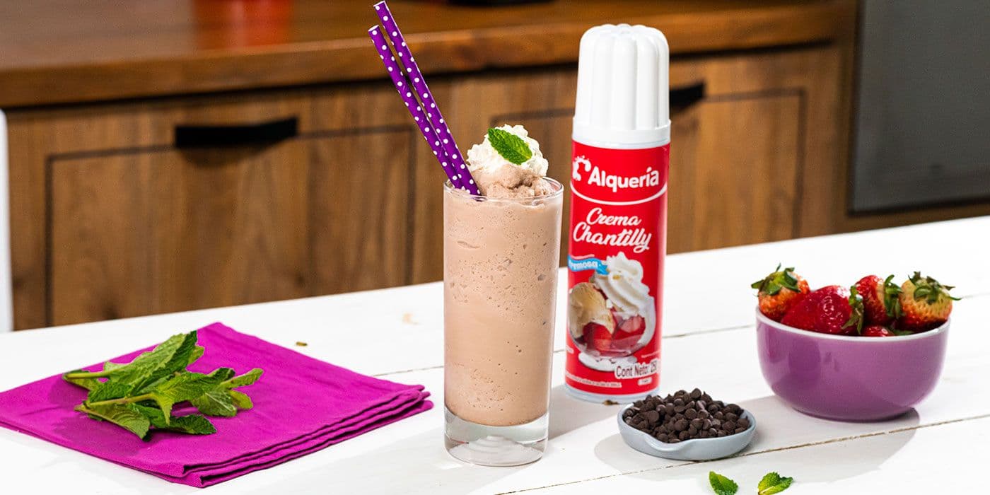 Batido de crema de avellanas