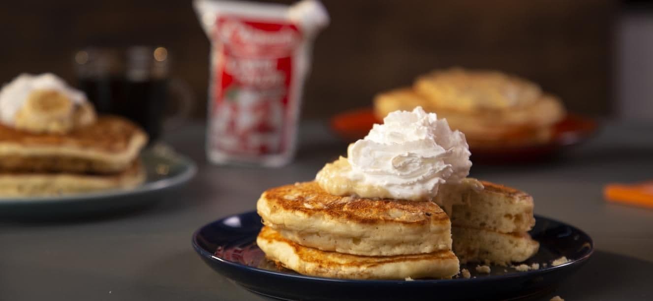 Pancakes de avena y banano