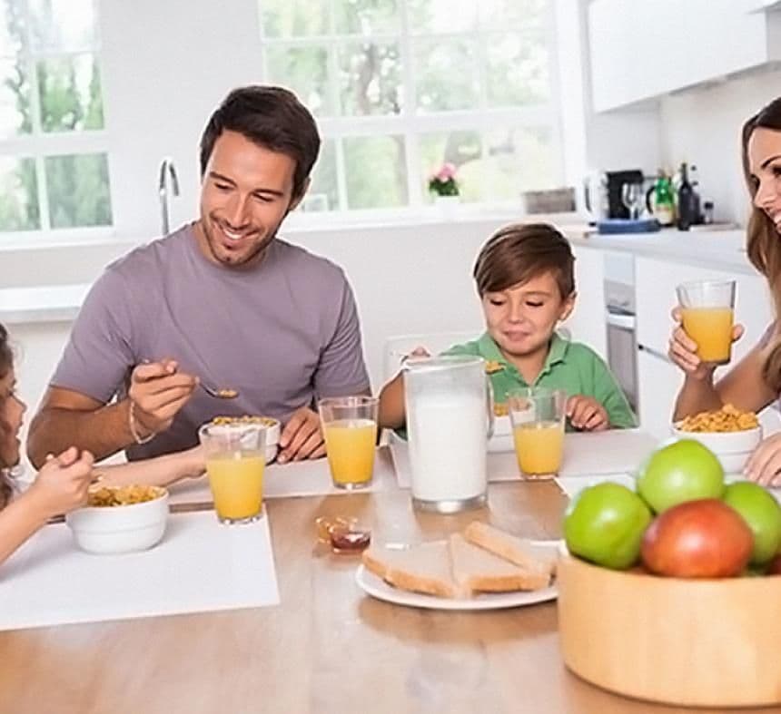 Planes familiares desayuno
