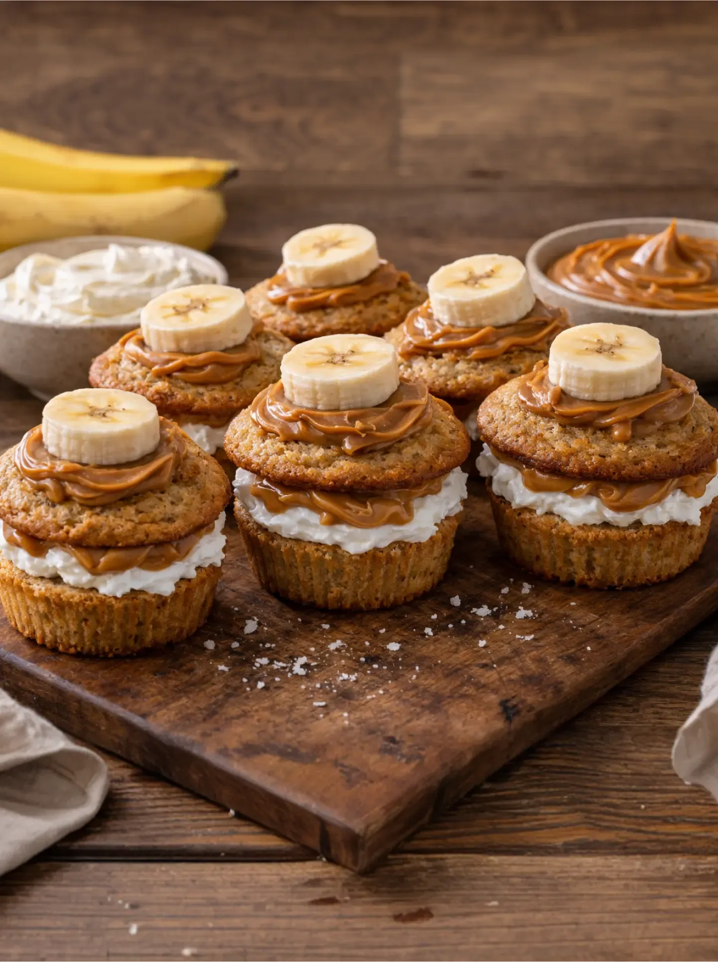 Ponquecitos rellenos con Crema Chantilly