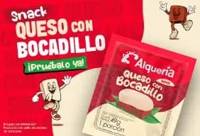 Queso con bocadillo