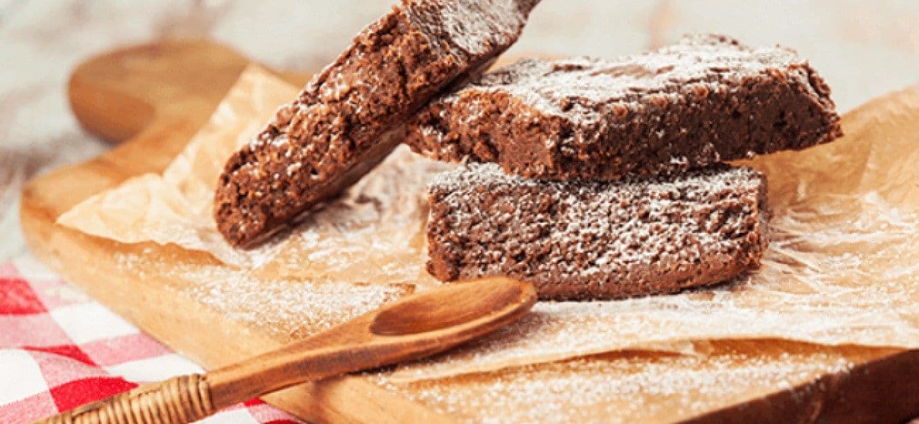 Brownies caseros con crema de arequipe Alqueria
