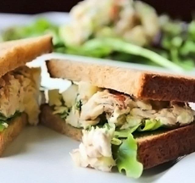 Sandwich de atún