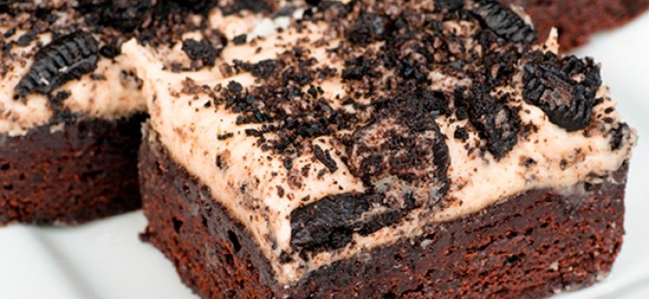 Torta de galletas con crema