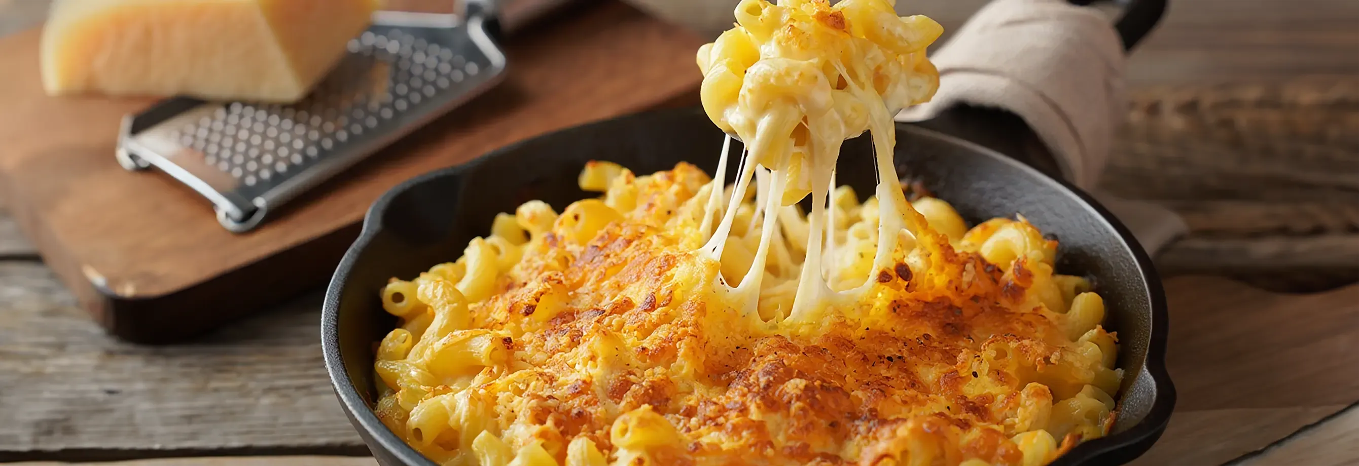 Macarrones con queso 