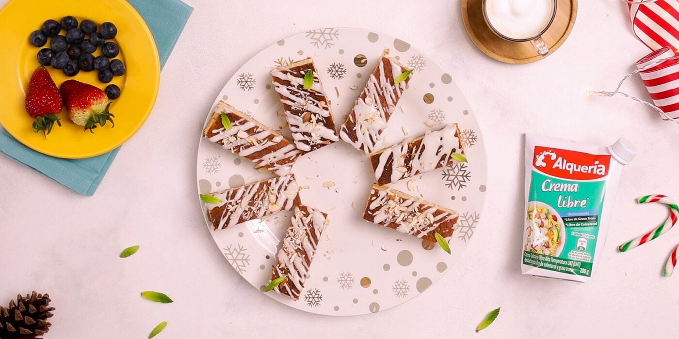 Barritas de almendras al horno