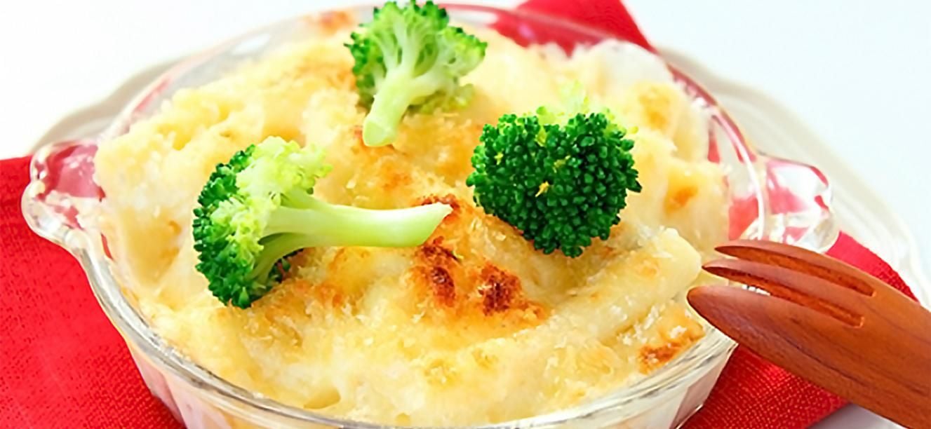 Cazuela de brocoli y queso