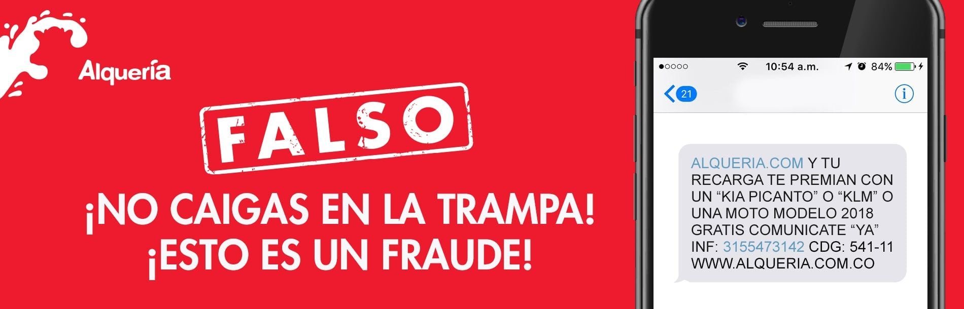 comunicado fraude