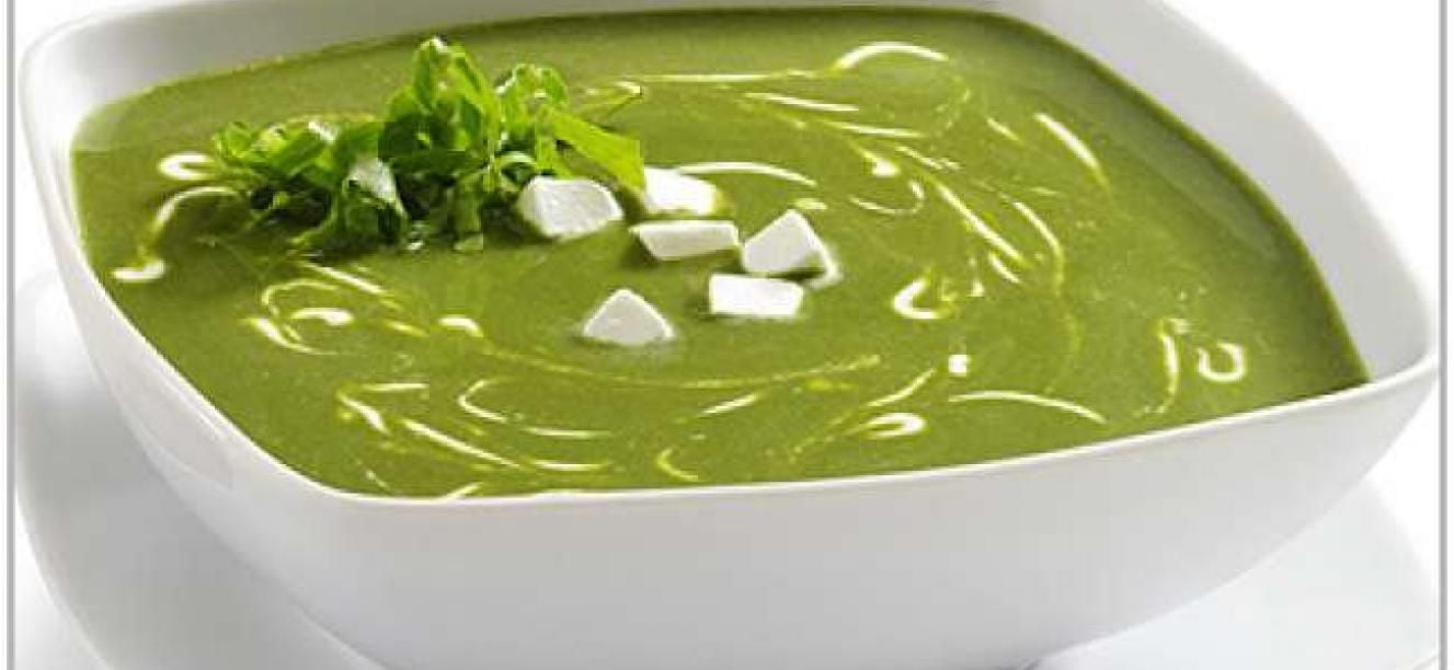Crema de espinacas