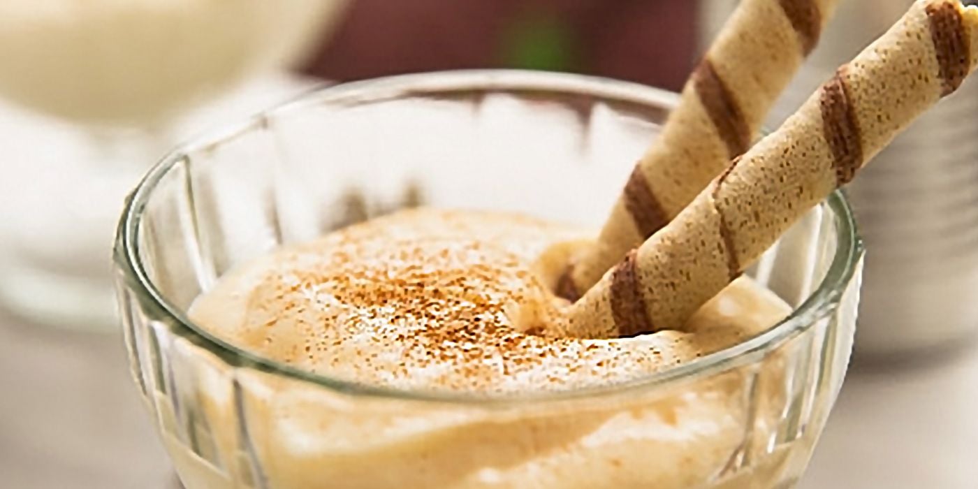 Natilla cremosa con canela