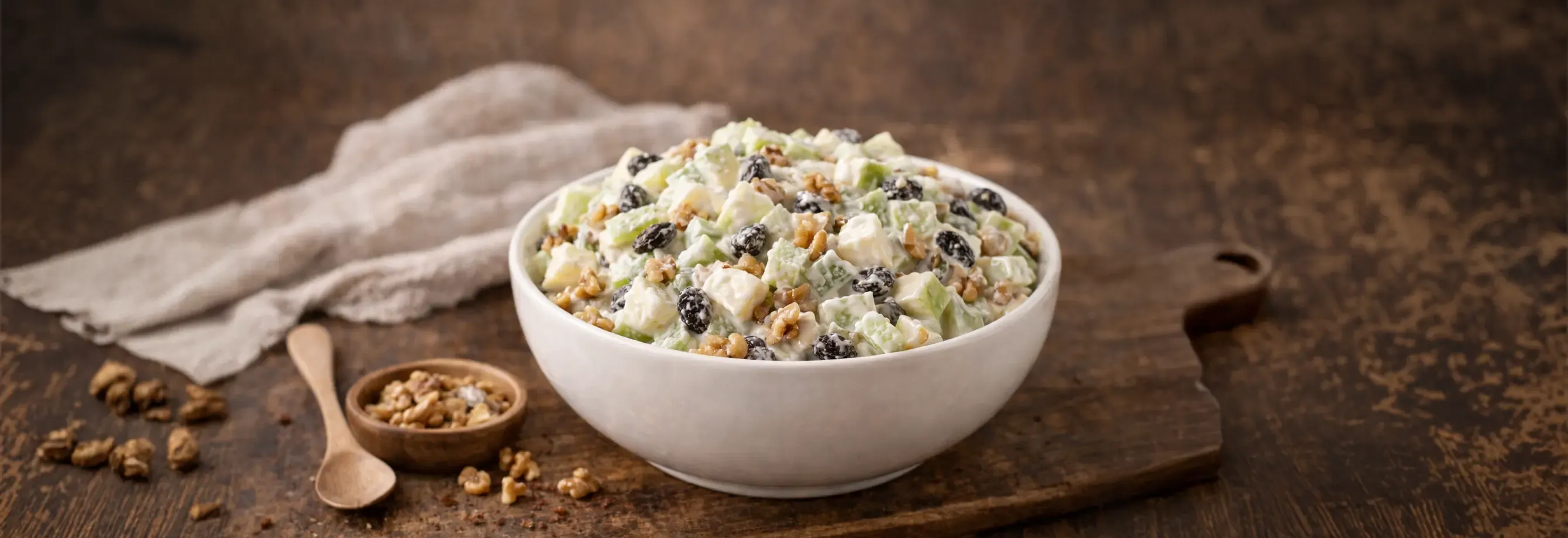 Ensalada de manzana cremosa