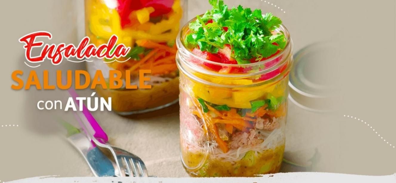 Ensalada Saludable con Atún