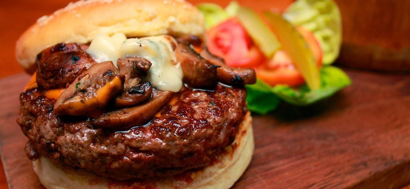 Hamburguesas rellenas