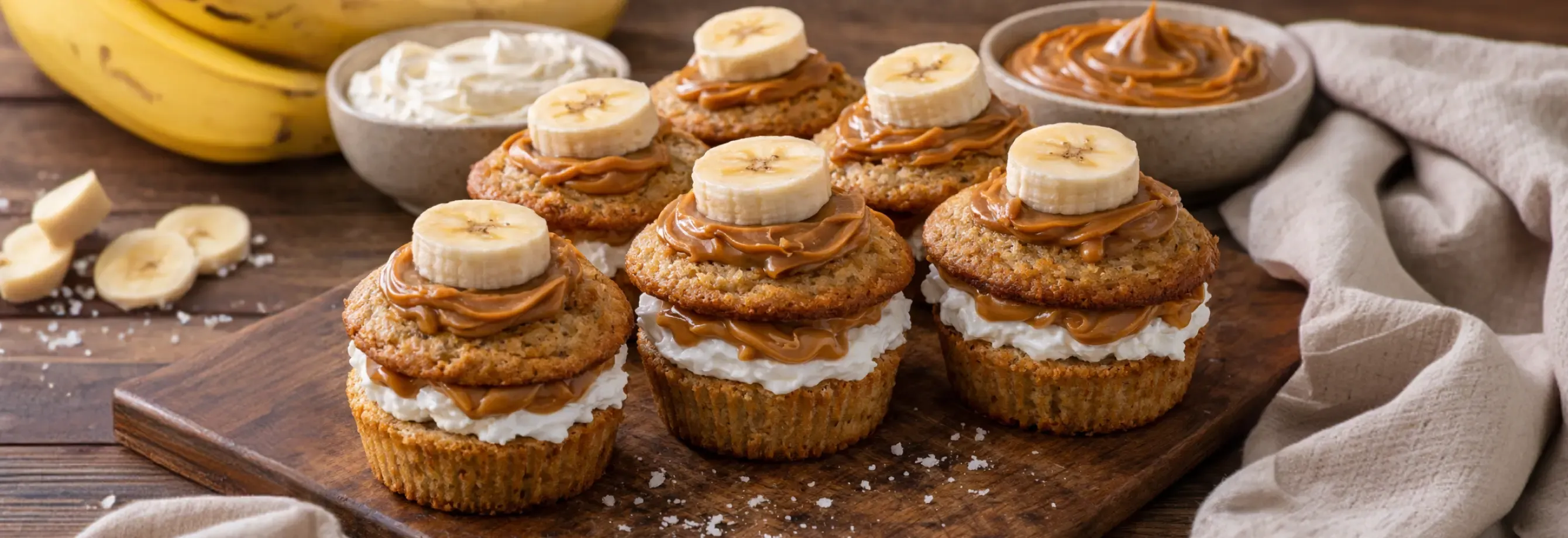 Ponquecitos rellenos con Crema Chantilly