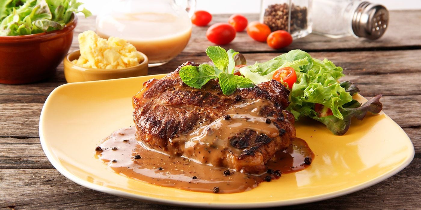 Salsa de pimienta cremosa