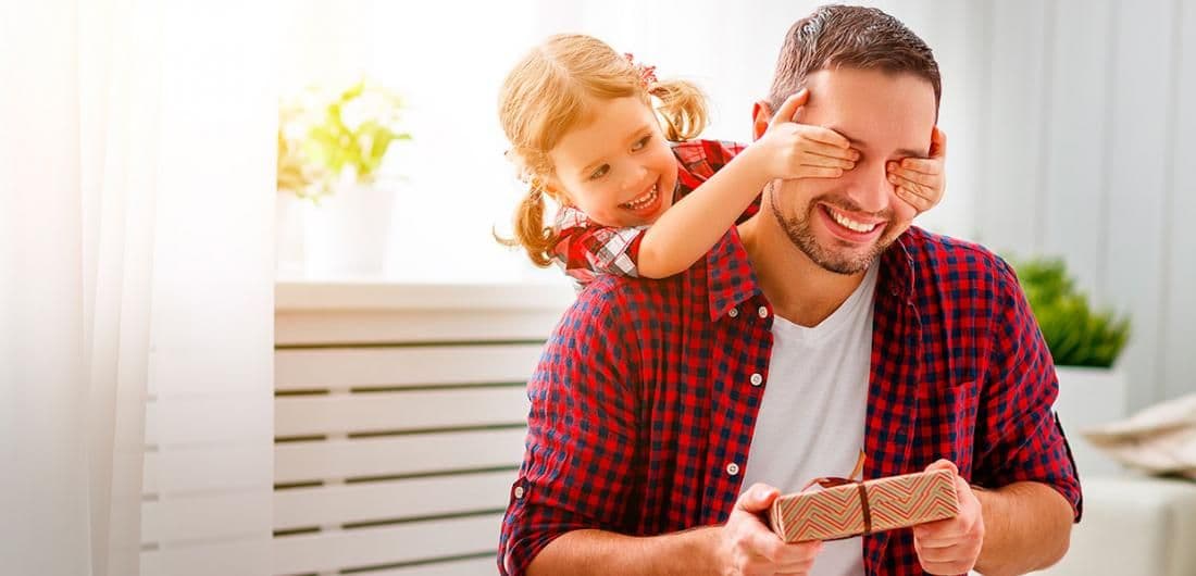 Regalo sorpresa para papá