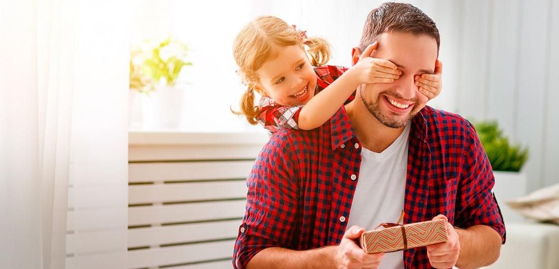 Regalo sorpresa para papá