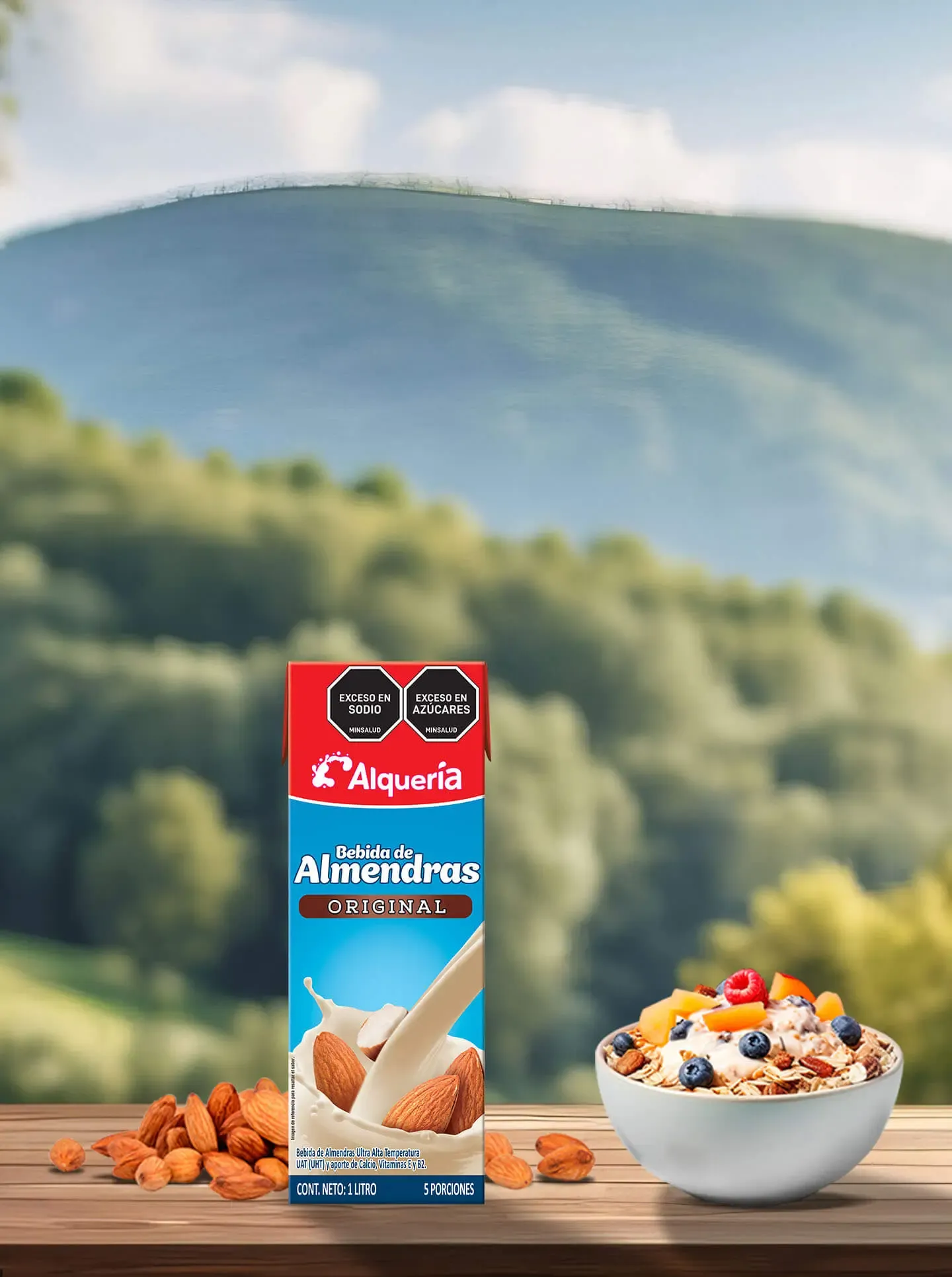 Bebida de Almendras Banner