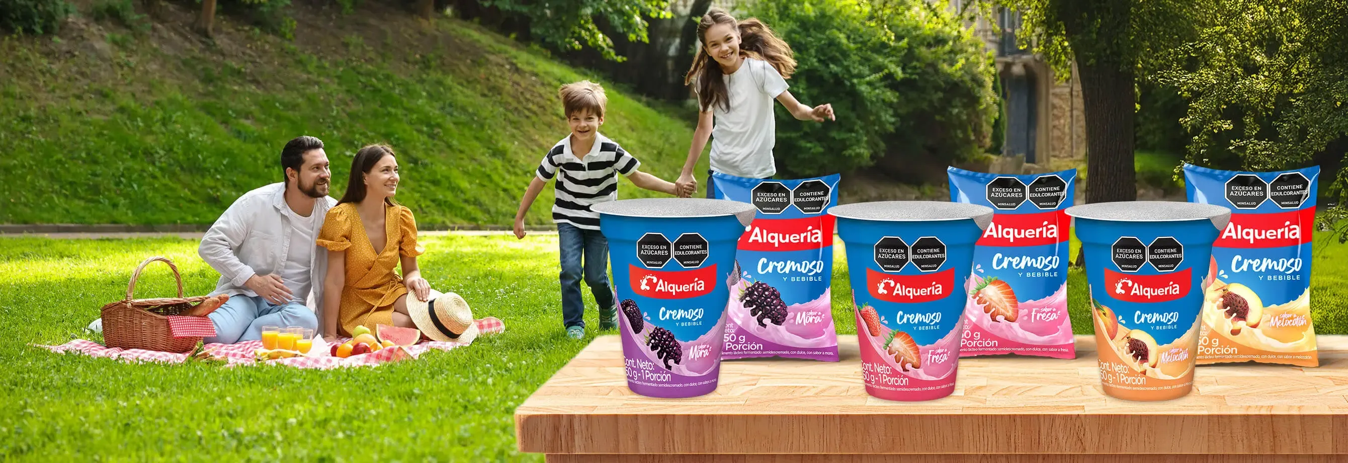 Cremosito y bebible Banner