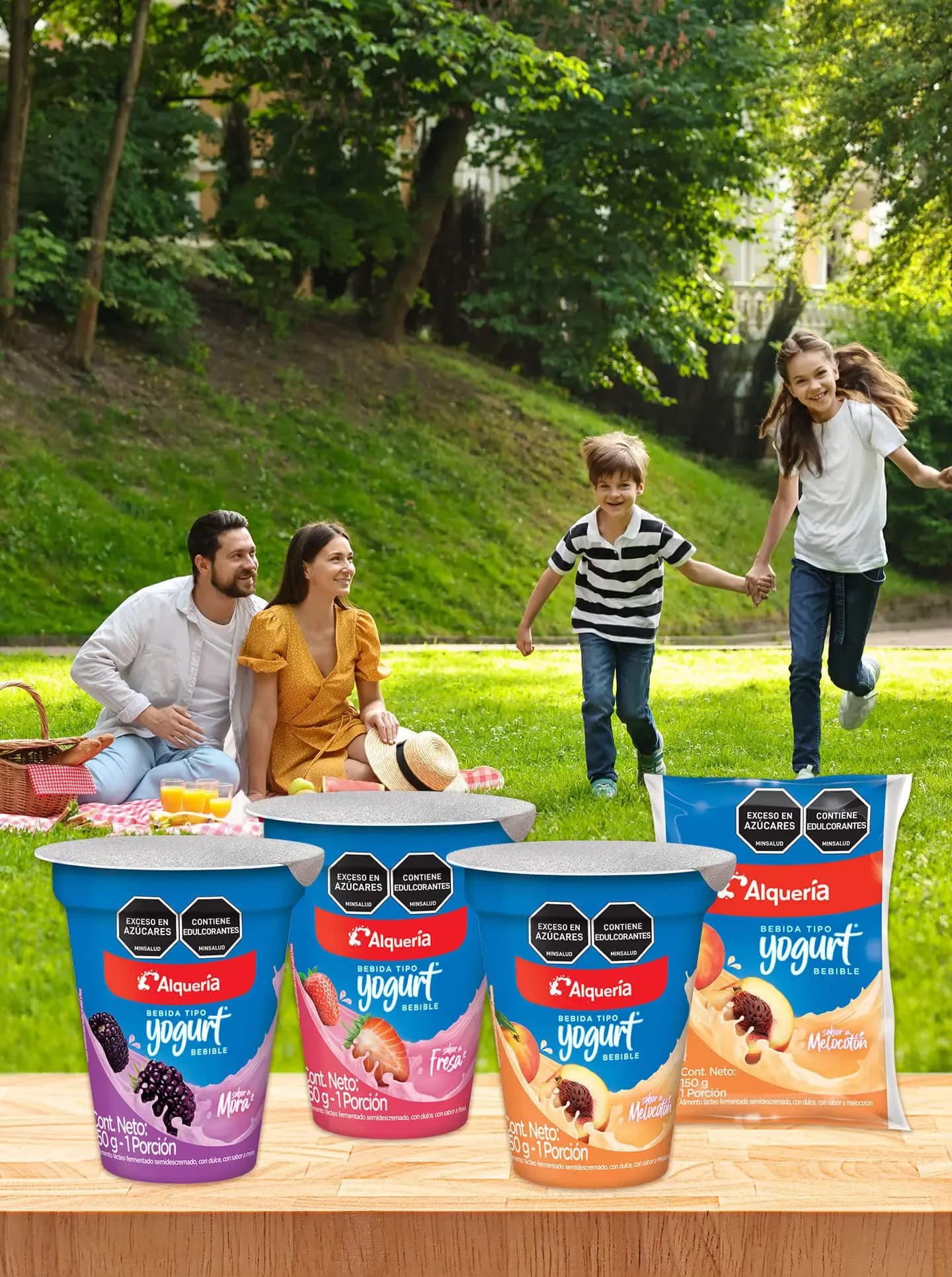 Bebida Tipo Yogurt Banner