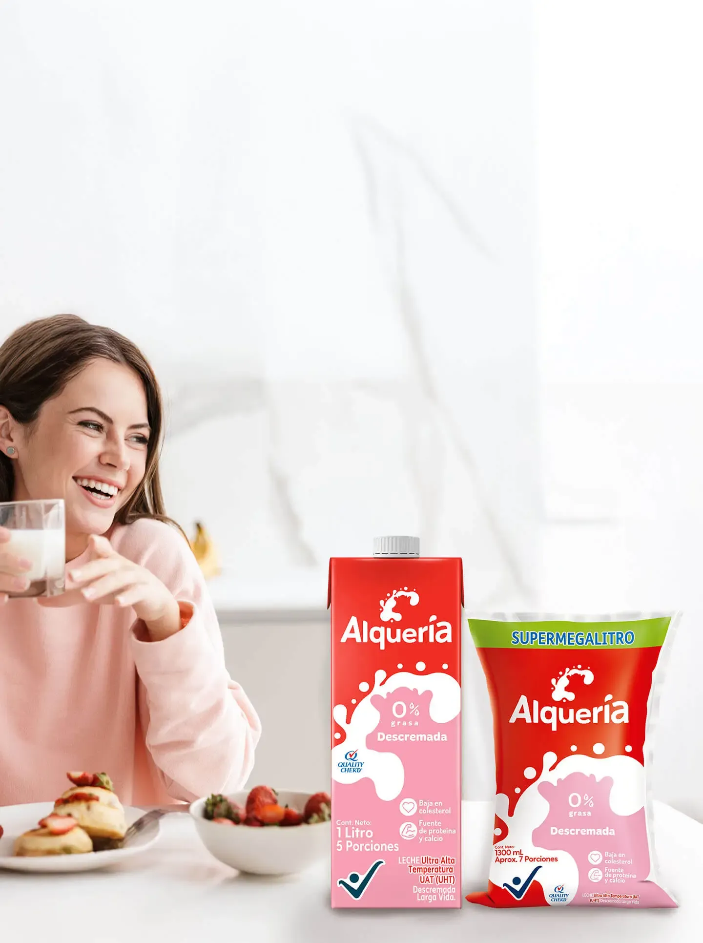 Banner Leche Descremada 0 Grasa