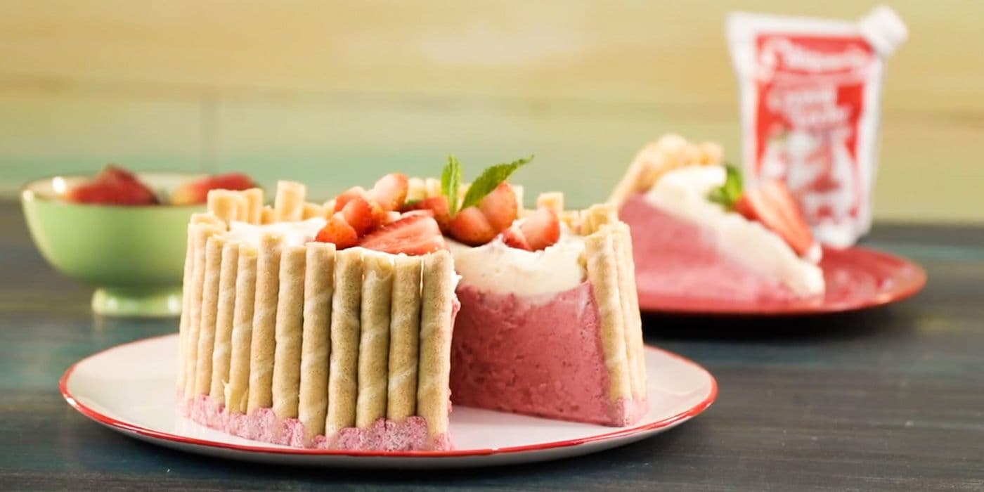 Mousse de frutos rojos alquería