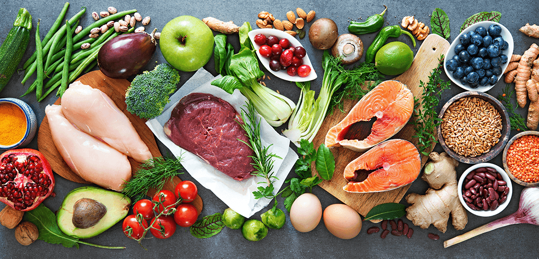 Banner de clasificacion de alimentos