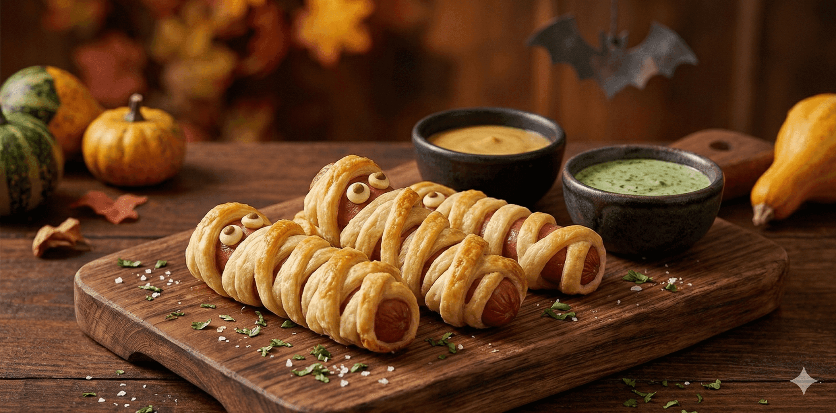 Salchichas tenebrosas de carne