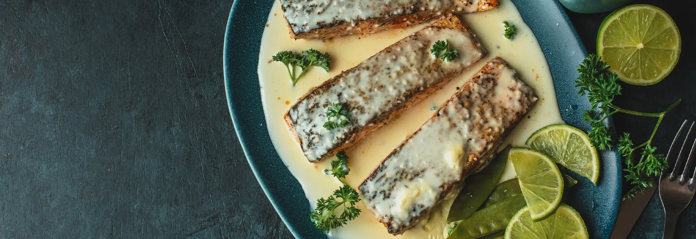 PESCADO EN SALSA DE AJO