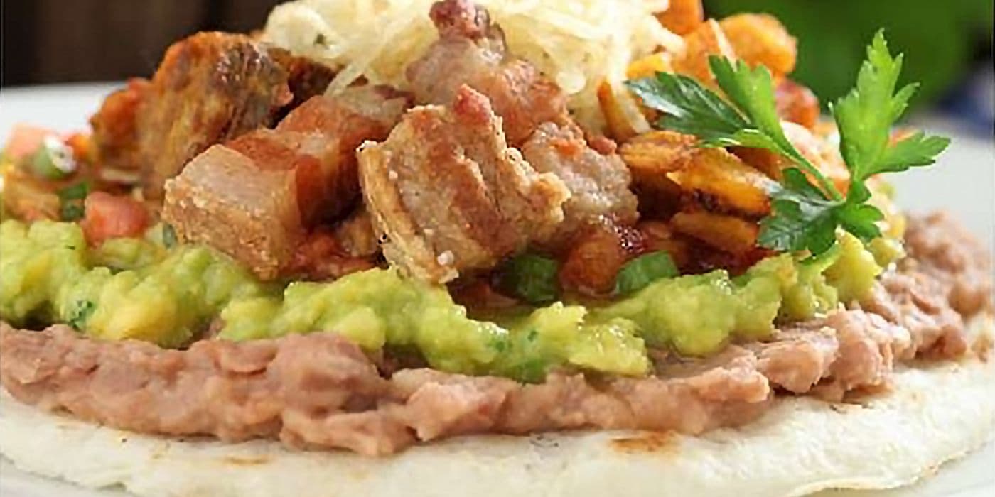 Arepa montañera 7 capas