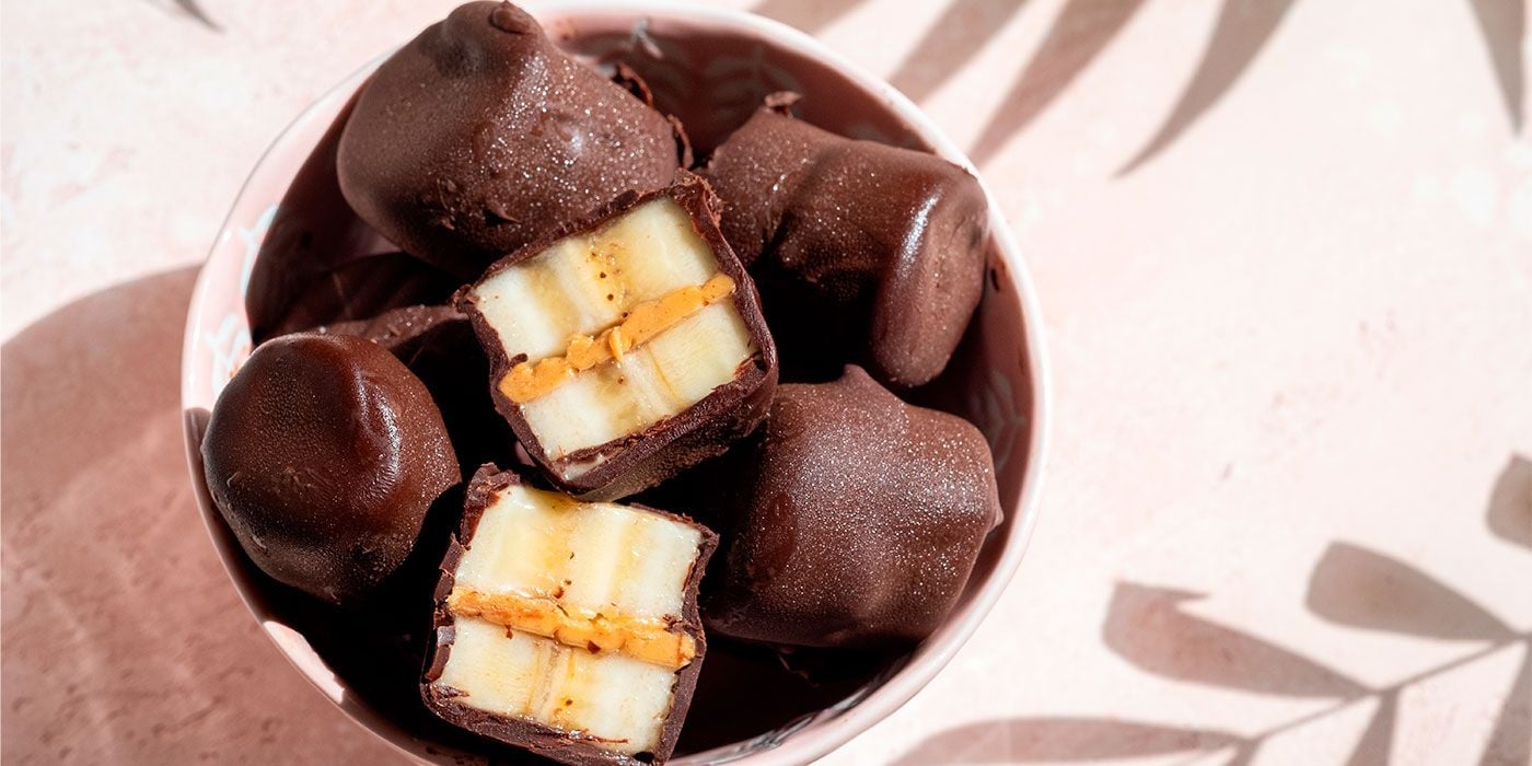 Bananitos rellenos de arequipe