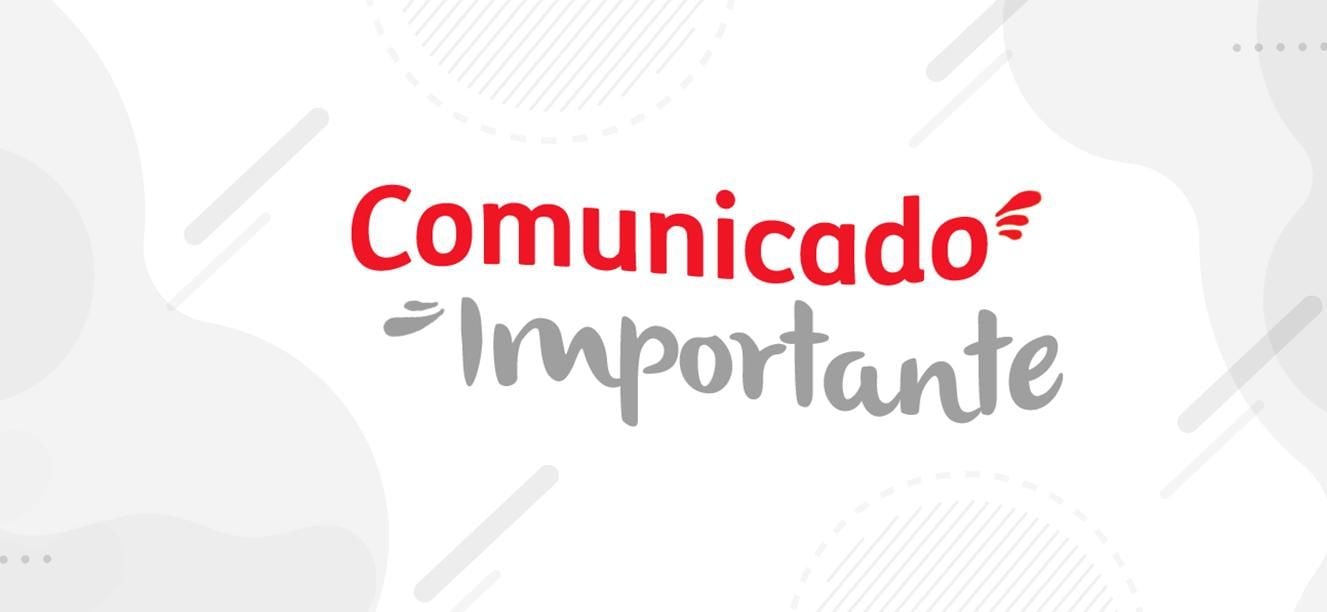 Comunicado Importante