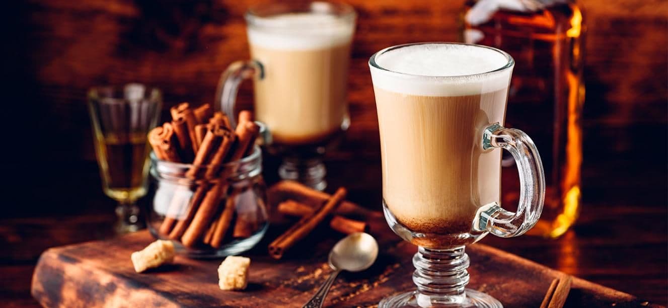 Batido cremoso de dulce de leche al whisky