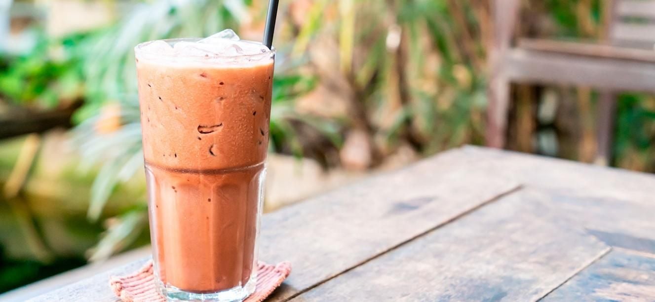 Batido cremoso de dulce de leche y whisky