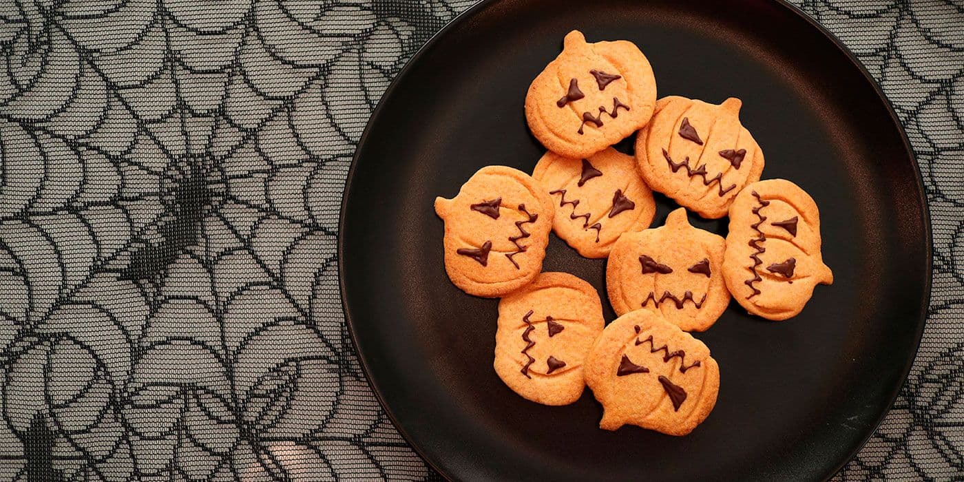 Calabazas de miedo y canela
