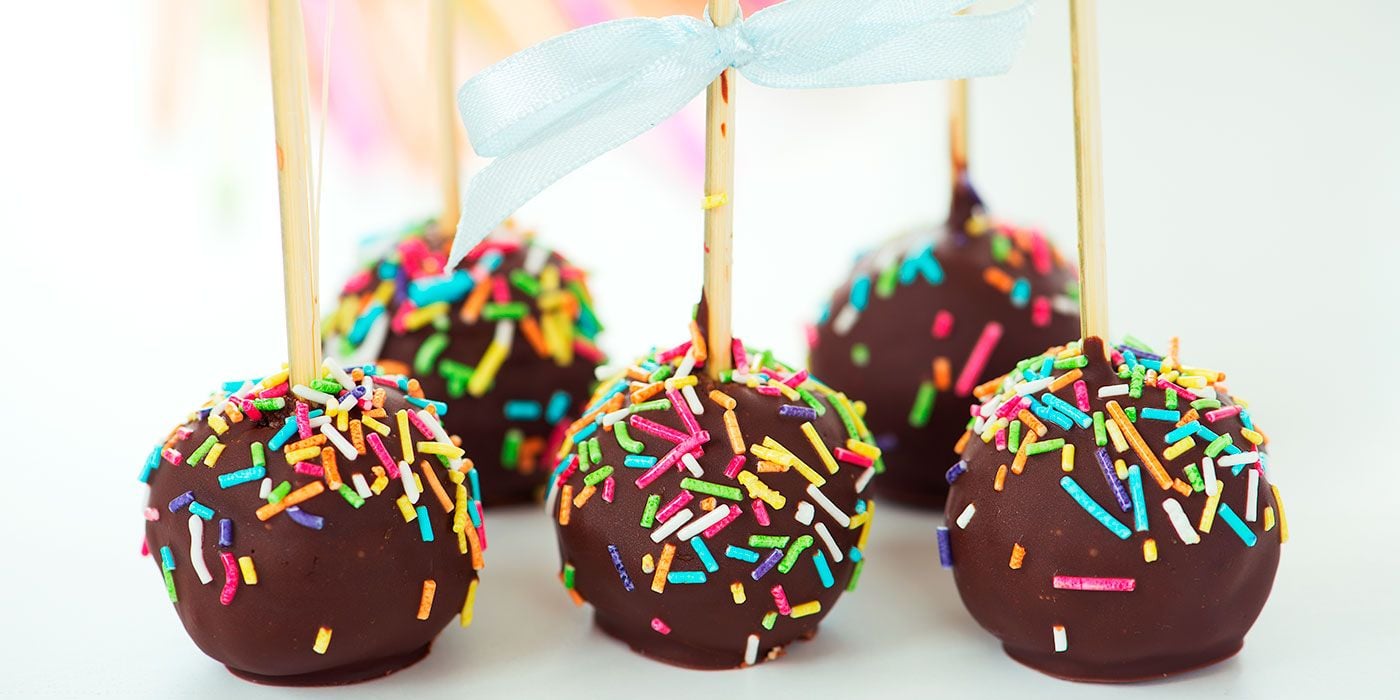 Colombinas de torta y arequipe