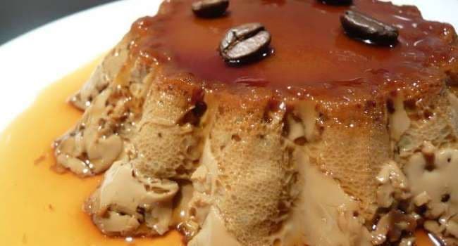 Flan de cafe