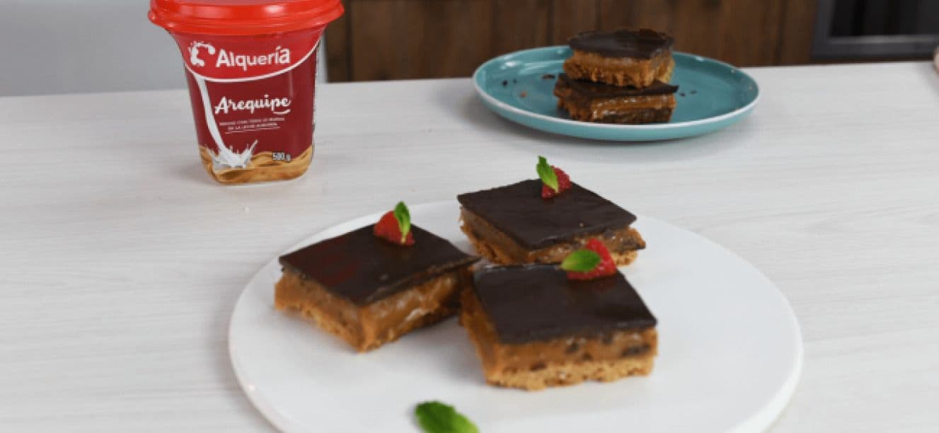 Galletas rellenas de Arequipe Alqueria