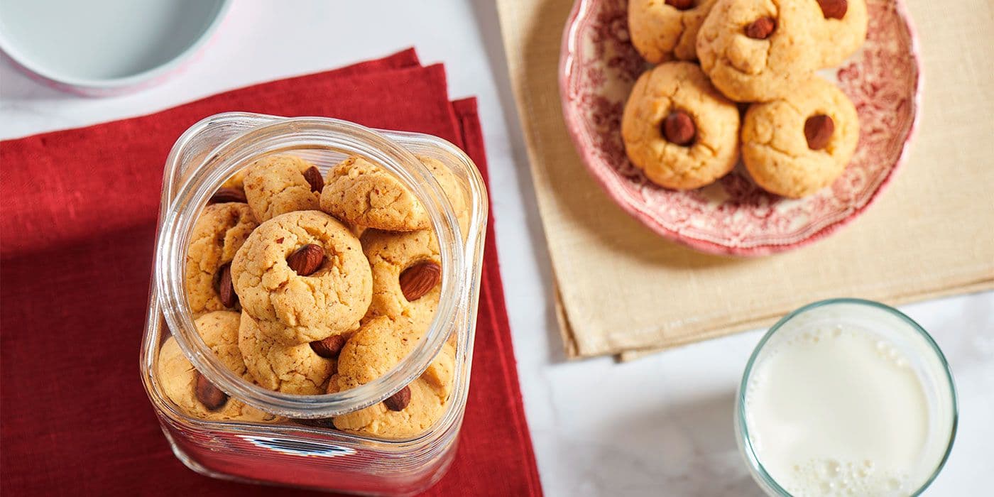 Galletas rellenas de cheesecake de arequipe