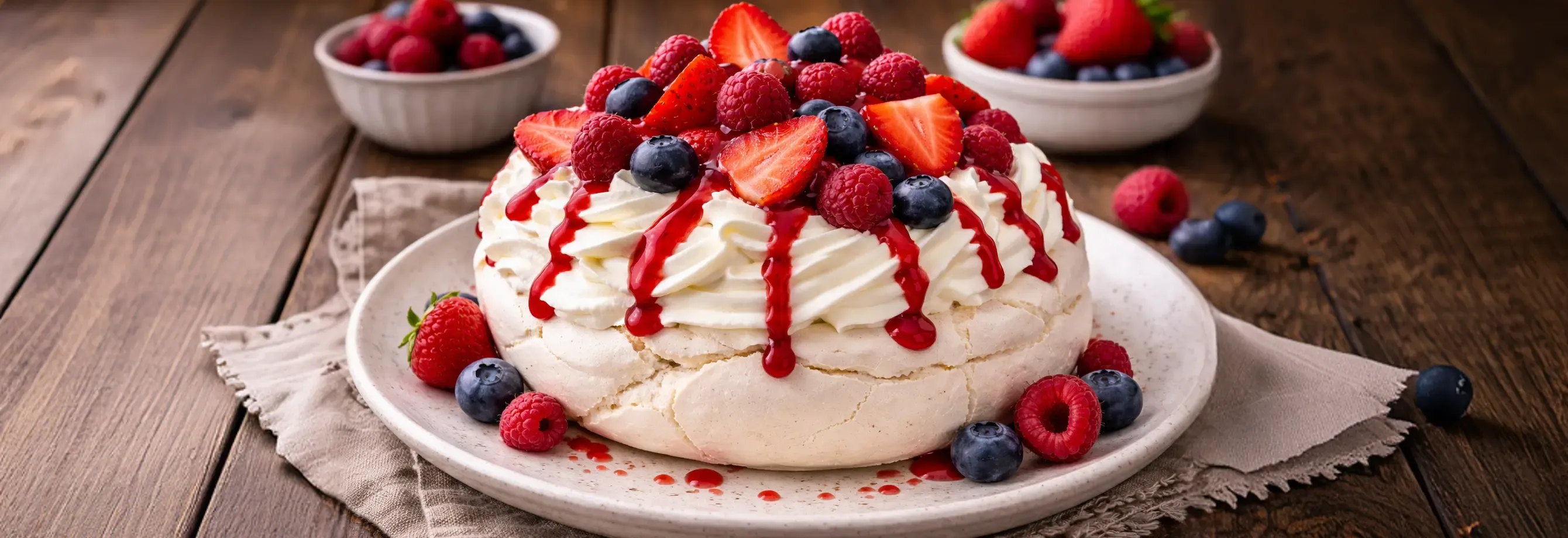 Merengón con Crema Chantilly